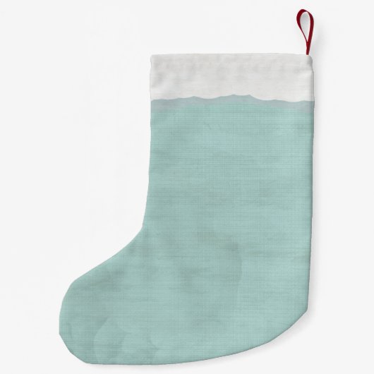 Kerstmis Aangepaste kerstman Naughty Santa Kleine Kerstsok (Achterkant)