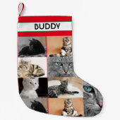 Kerstmis Aangepaste plaatsnaam foto's Aangepast ka Kleine Kerstsok (Voorkant)