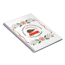 Kerstmis Aangepaste Tekst Persoonlijke Vakantie On Notitieboek
