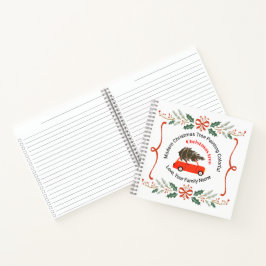 Kerstmis Aangepaste Tekst Persoonlijke Vakantie On Notitieboek