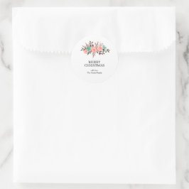 Kerstmis Aangepaste Tekst Stickers Rol