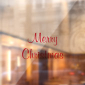 Kerstmis Aangepaste Tekst Vakantiedecoratie Thuis Raamsticker (Vel 2)