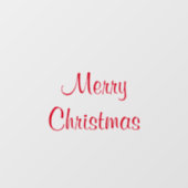 Kerstmis Aangepaste Tekst Vakantiedecoratie Thuis Raamsticker (Vel)