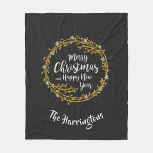 Kerstmis - aangepaste vlootsdekens fleece deken
