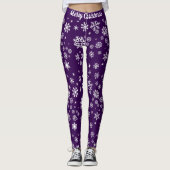 Kerstmis Aanpasbaar Leggings (Voorkant)