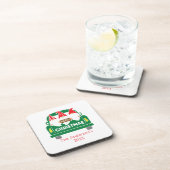 kerstmis aanpassen aan kerstcadeaus bier onderzetter (Rechterzijde)