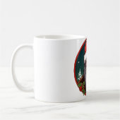 Kerstmis aap koffiemok (Links)