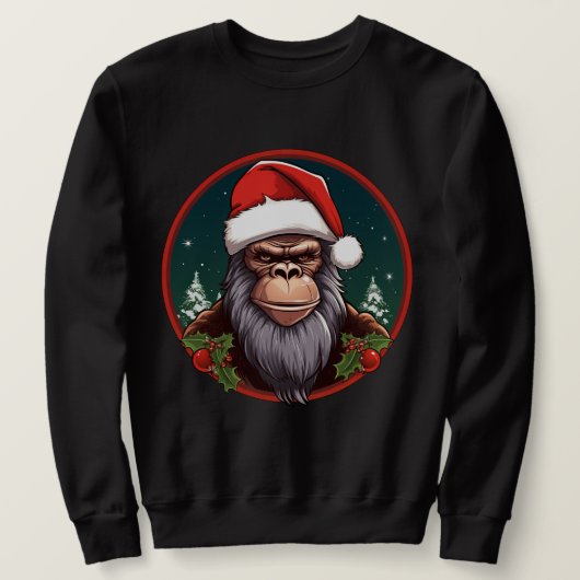 Kerstmis aap trui (Design voorkant)