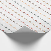 Kerstmis | ABSTRACT | Patroon | Minimale omloop Cadeaupapier (Hoek)