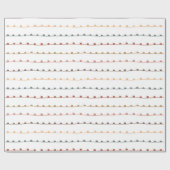Kerstmis | ABSTRACT | Patroon | Minimale omloop Cadeaupapier (Vlak)