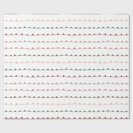 Kerstmis | ABSTRACT | Patroon | Minimale omloop Cadeaupapier (Vlak)