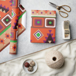 Kerstmis | ABSTRACT | Patroon | Minimalistisch Cadeaupapier