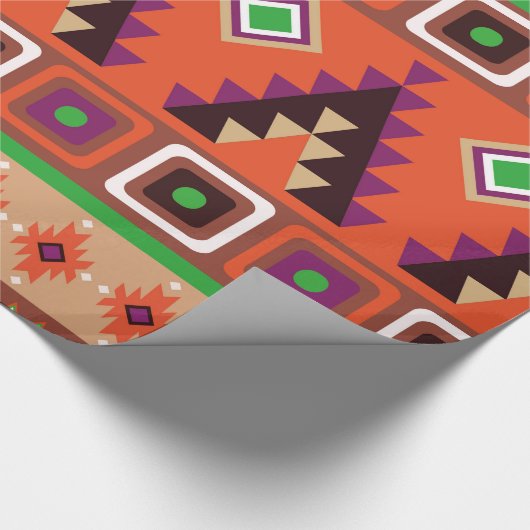 Kerstmis | ABSTRACT | Patroon | Minimalistisch Cadeaupapier (Hoek)