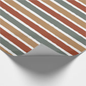 Kerstmis | ABSTRACT | Patroon | Minimalistisch Cadeaupapier (Hoek)