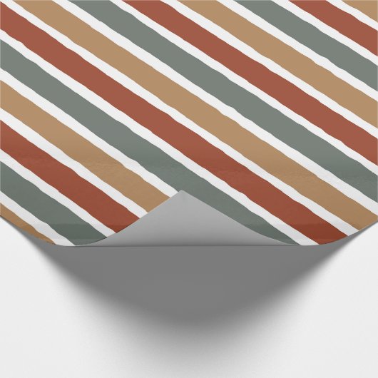 Kerstmis | ABSTRACT | Patroon | Minimalistisch Cadeaupapier (Hoek)