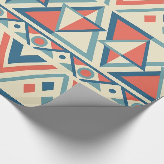 Kerstmis | ABSTRACT | Patroon | Minimalistisch Cadeaupapier (Hoek)