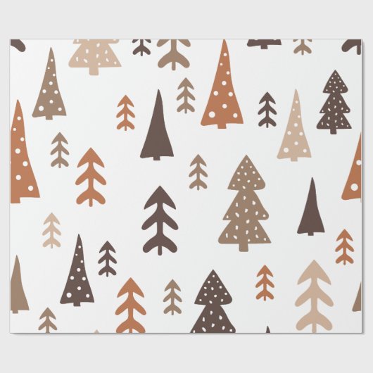 Kerstmis | Abstracte structuur | Patroon | Minimal Cadeaupapier (Vlak)
