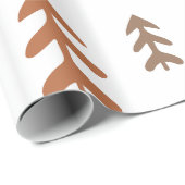 Kerstmis | Abstracte structuur | Patroon | Minimal Cadeaupapier (Rol Hoek)