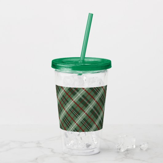 Kerstmis Acryl Drinkbeker (Achterkant ijs)