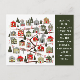 Kerstmis Advent Kerstkaarten Feestdagenkaart