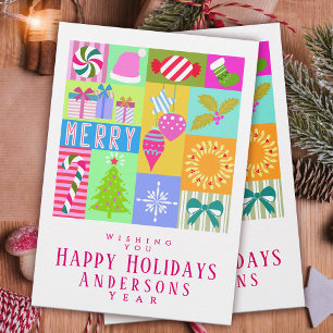Kerstmis Adventkalender Feestdagenkaart