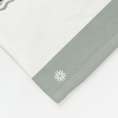 Kerstmis Adventskalender Fleece Deken (Hoek)