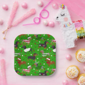 Kerstmis Alle Borden van papierwaren Papieren Bordje (Feest)