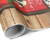 Kerstmis alle hart komt thuis grappige koeienmaker cadeaupapier (Rol Hoek)