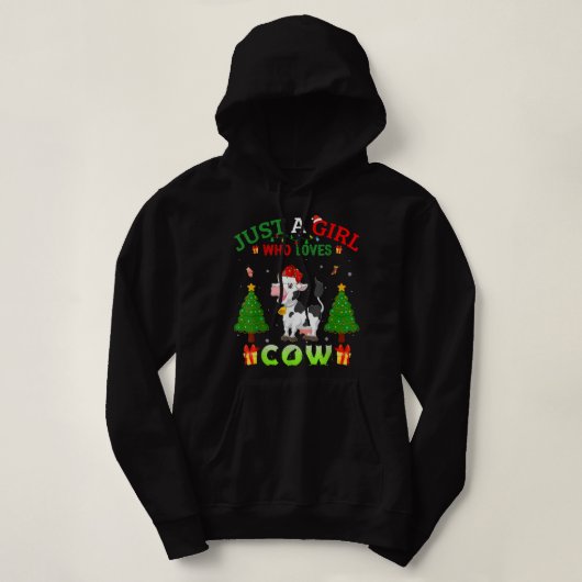 Kerstmis, alleen een meisje dat van me houdt hoodie (Design voorkant)
