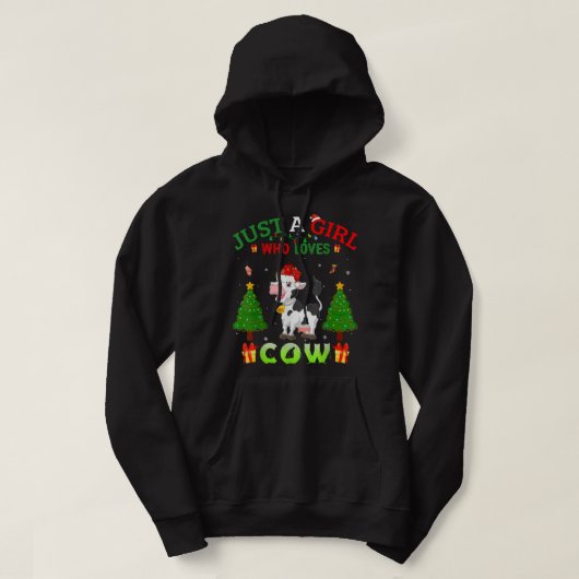 Kerstmis, alleen een meisje dat van me houdt hoodie (Design voorkant)