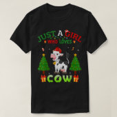 Kerstmis, alleen een meisje dat van me houdt t-shirt (Design voorkant)