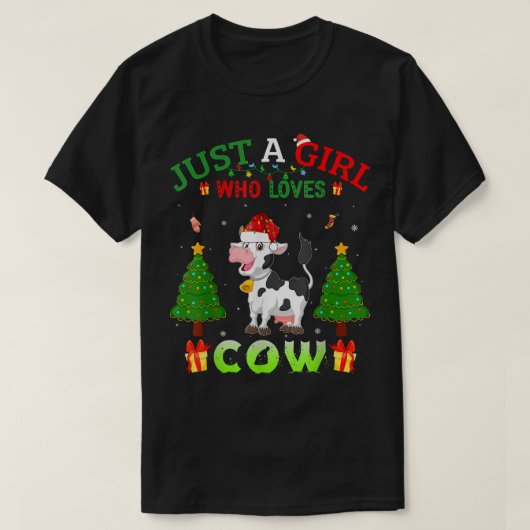 Kerstmis, alleen een meisje dat van me houdt t-shirt (Design voorkant)