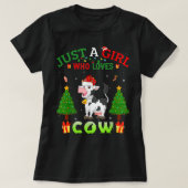 Kerstmis, alleen een meisje dat van me houdt t-shirt (Design voorkant)