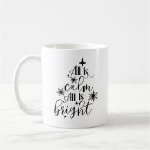 Kerstmis Alles is rustig Alles is helder Koffiemok (Links)