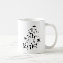 Kerstmis Alles is rustig Alles is helder Koffiemok