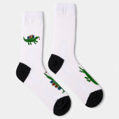 Kerstmis Alligator Crew Soks Sokken (Rechts)