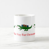 Kerstmis Alligator Mok (Center)