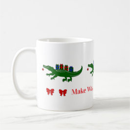 Kerstmis Alligator Mok