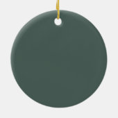 Kerstmis Alligator Pelikaan Rivierkreeft Gans Dier Keramisch Ornament (Achterkant)