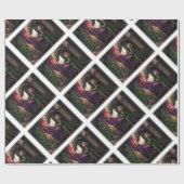 Kerstmis Along Cadeaupapier (Vlak)