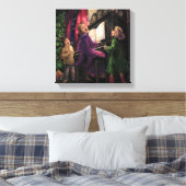 Kerstmis Along Canvas Afdruk (Insitu (Slaapkamer))