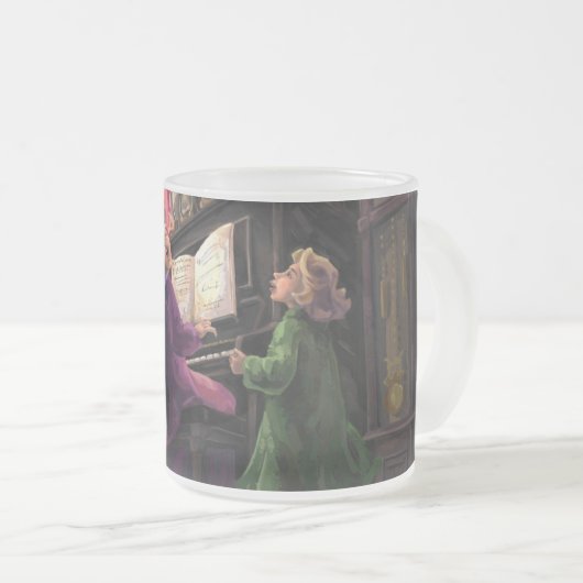 Kerstmis Along Matglas Koffiemok (Voorkant rechts)