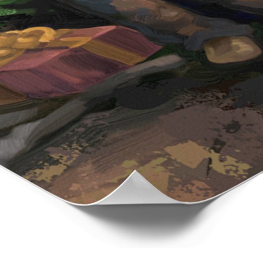 Kerstmis Along Poster (Hoek)