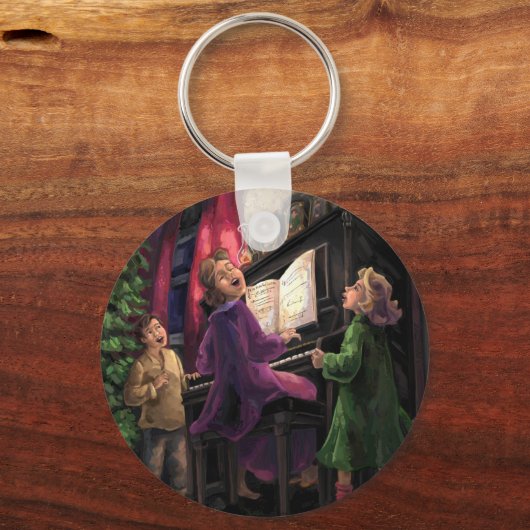 Kerstmis Along Sleutelhanger (Voorkant)