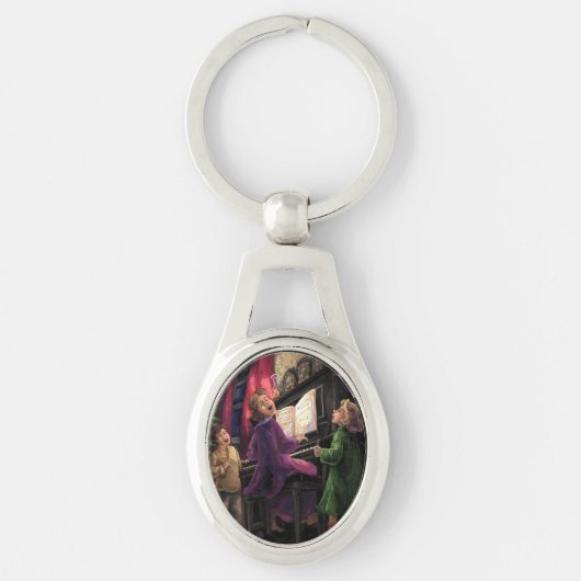 Kerstmis Along Sleutelhanger (Voorkant)