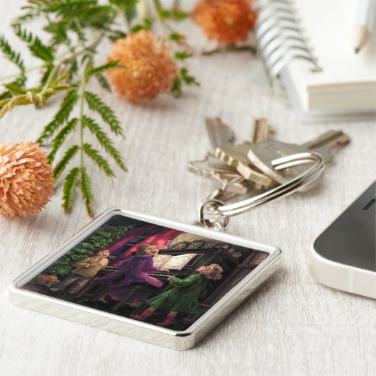 Kerstmis Along Sleutelhanger (Zijkant)