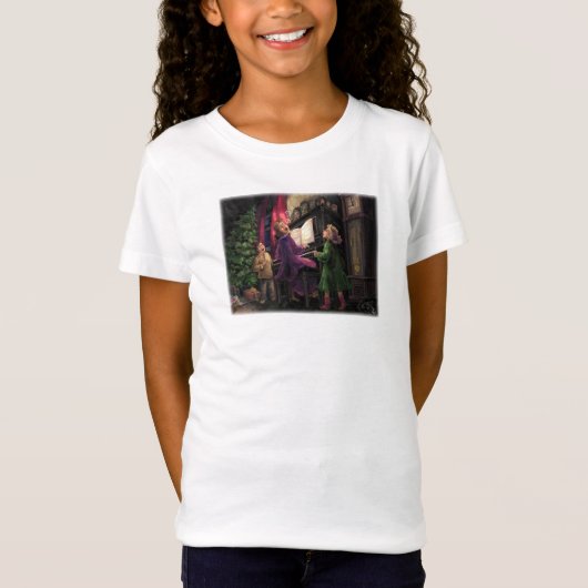 Kerstmis Along T-shirt (Voorkant)