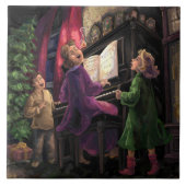 Kerstmis Along Tegeltje (Voorkant)