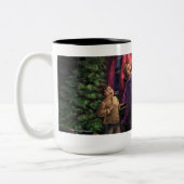 Kerstmis Along Tweekleurige Koffiemok (Links)