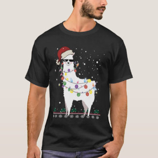 Kerstmis - Alpaca kerstboom - Klassieke T- T-shirt